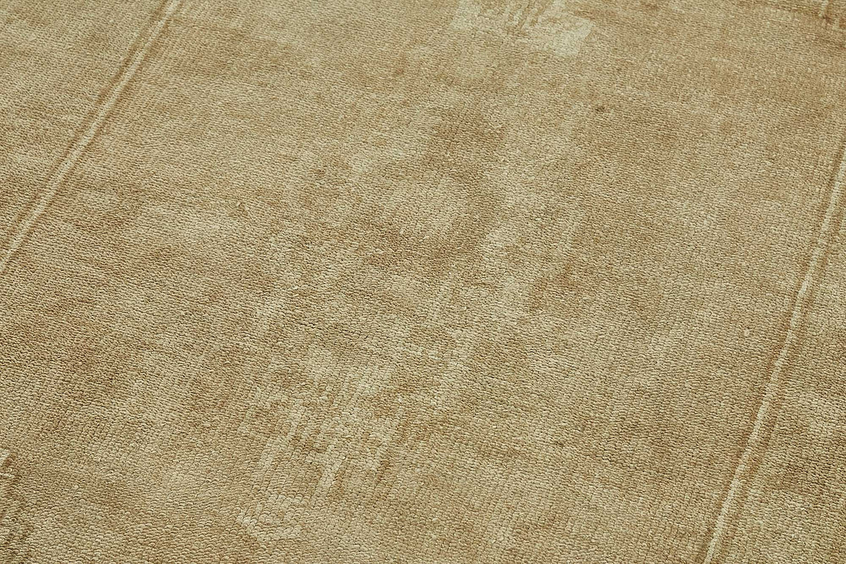 Gekro Bej Etnik Madalyon Desenli El Dokuma Halı 126x217 cm – mekânda kullanım