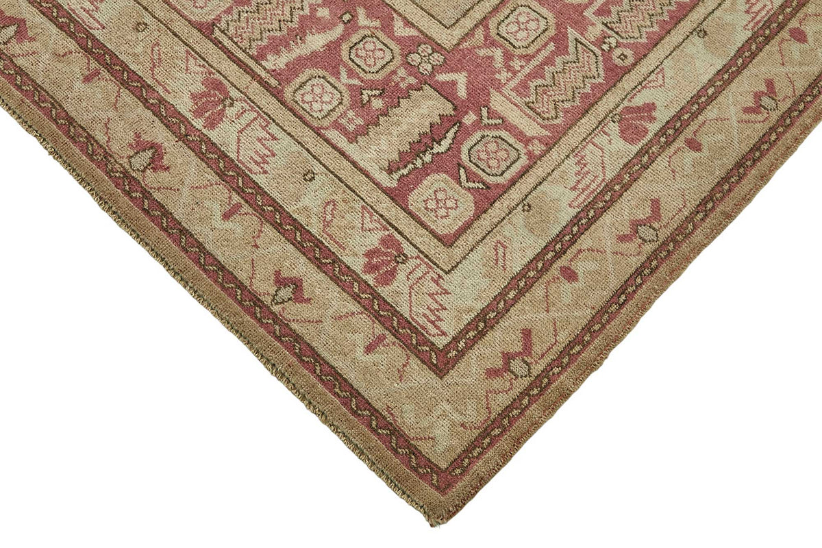 Kavale Bej Halı Madalyon Göbekli ve Toprak Tonları 210x324 cm – detay görünümü