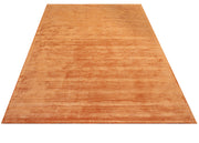 Turuncu Modern Viskon Makine Halısı | En İyi Fiyatlı Axminster Dokuma Halılar | Uzun Ömürlü ve Canlı Renkler