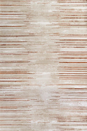 Bej Krem Minimalist Modern Halı - Yıkanabilir - Kaymaz Taban - Pati Dostu