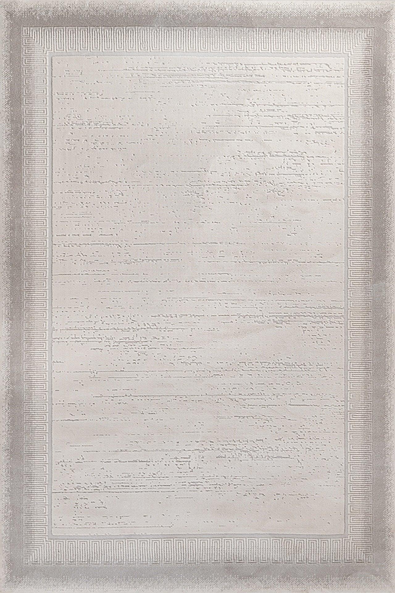 Bej Krem Minimalist Modern Halı - Yıkanabilir - Kaymaz Taban - Pati Dostu