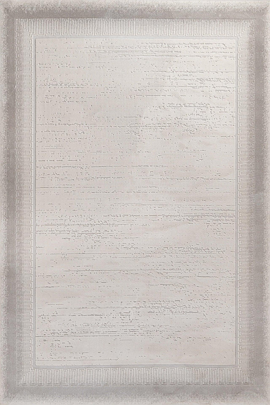 Bej Krem Minimalist Modern Halı - Yıkanabilir - Kaymaz Taban - Pati Dostu