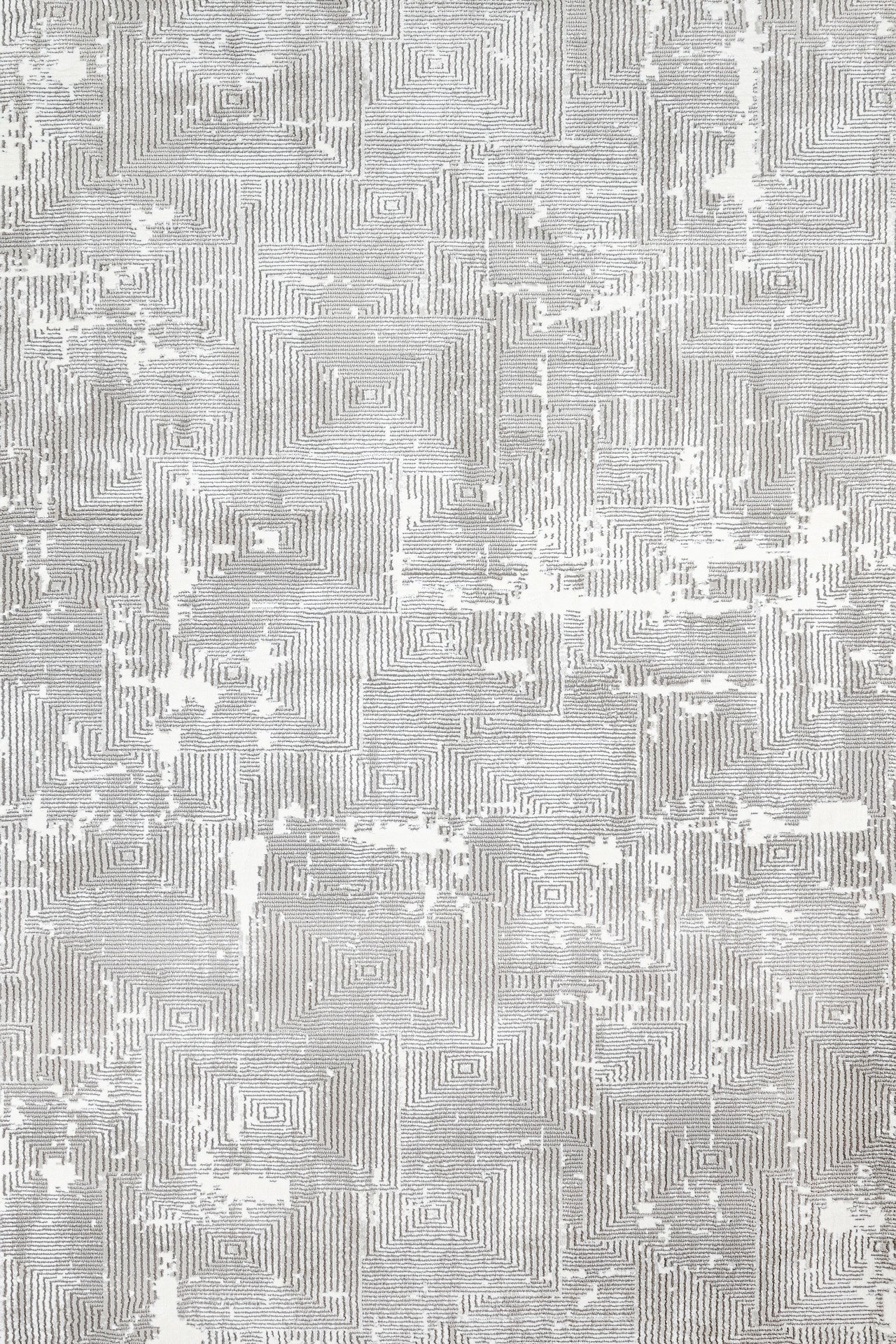 Bej Pudra Eskitme Göbekli Halı - Yıkanabilir - Kaymaz Taban - Pati Dostu