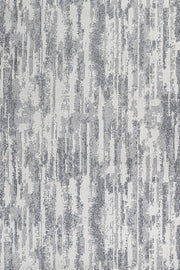 Antrasit Beyaz Dokulu Minimalist Halı - Yıkanabilir - Kaymaz Taban - Pati Dostu