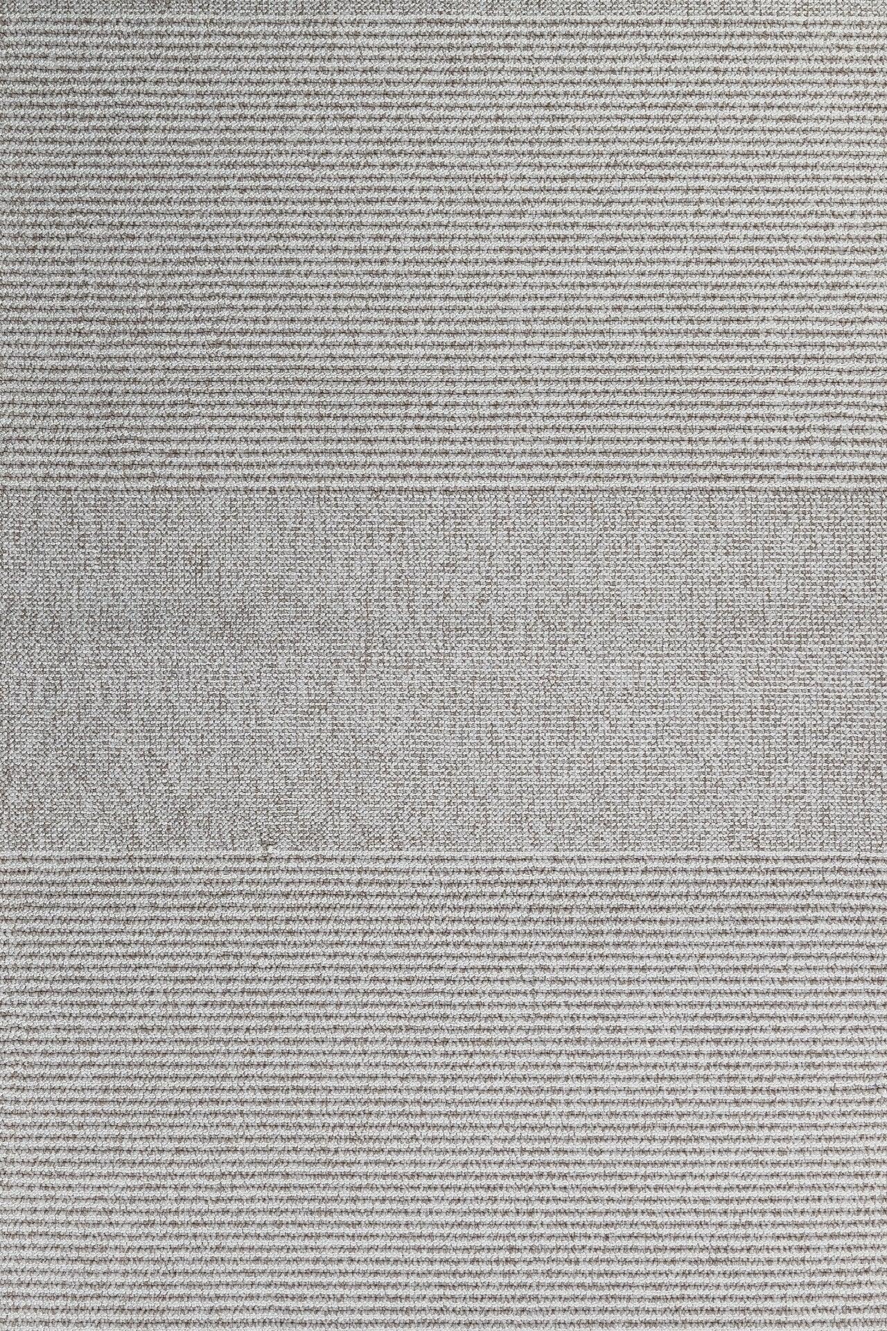 Beyaz Gri Minimalist Modern Halı - Yıkanabilir - Kaymaz Taban - Pati Dostu
