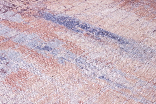 Veenendaal Pembe Modern Pamuk ve Şönil Dijital Baskı Halı