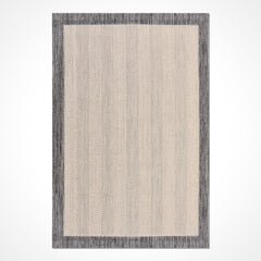 Bej Çerçeveli Pamuk Makine Halısı