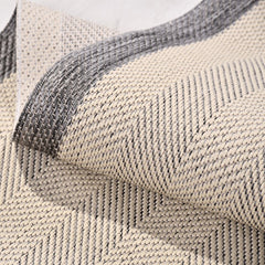 Bej Çerçeveli Pamuk Makine Halısı