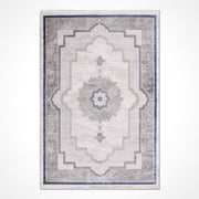 Krem Göbekli Akrilik Makine Halısı