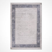 Krem Çerçeveli Akrilik Makine Halısı