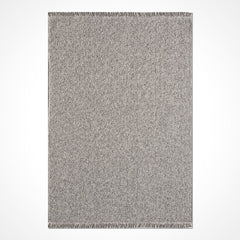 Damesk Gri Düz Polipropilen Makine Halısı