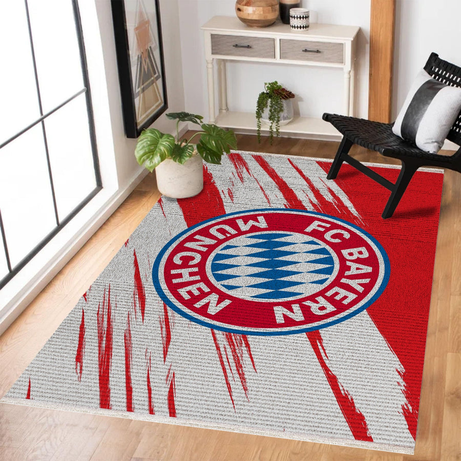 Modern Kırmızı Etnik Desenli Polyester Salon Halısı