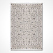 Krem Çerçeveli Polyester Makine Halısı