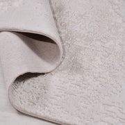 Krem Modern Akrilik Makine Halısı