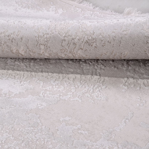 Krem Modern Akrilik Makine Halısı