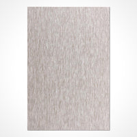 Modern Geometric Cotton Area Rug in Beige & Cream