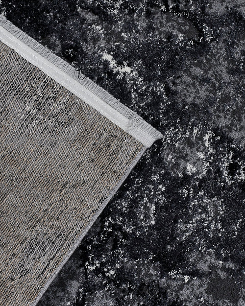 Halınet Adelina Gri Modern Pamuk Makine Halısı