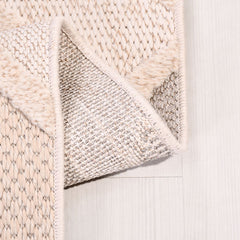 Bej Modern Polip Makine Halısı