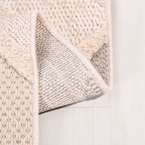 Bej Modern Polip Makine Halısı