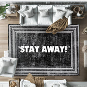 Stay Away Kaymaz Tabanlı Yıkanabilir Halı