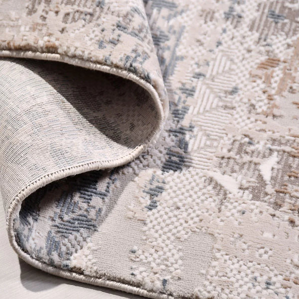 Dokulu Eskitme Triko Halı - Pati Dostu - Toz Vermez