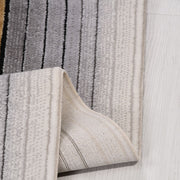 Gri Çerçeveli Akrilik Makine Halısı