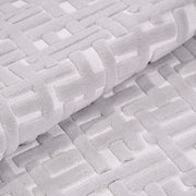 Gri Modern Polyester Makine Halısı