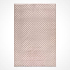 Bej Modern Polyester Makine Halısı