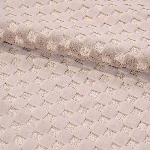 Bej Modern Polyester Makine Halısı