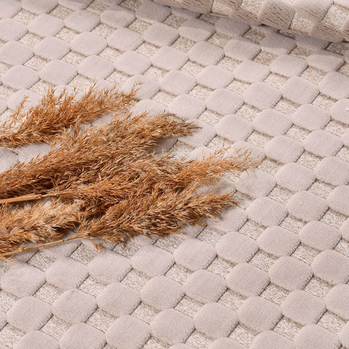 Bej Modern Polyester Makine Halısı