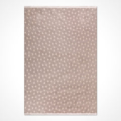 Bej Modern Polyester Makine Halısı