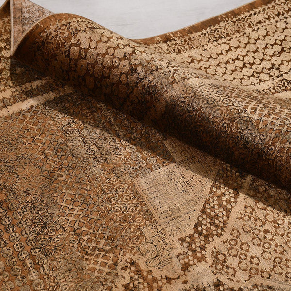 Eskitme Göbekli Triko Halı - Pati Dostu - Toz Vermez