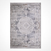 Gri Göbekli Viskon Makine Halısı