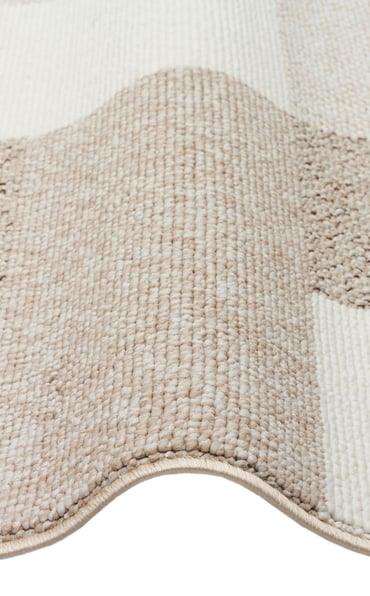 Hav Vermeyen Yumuşak Bej renkli Makine halısı