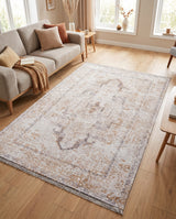 Outlet Machine-Made Rug White - Brown Polypropylene 160x230 cm