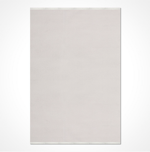 Piera Ekru Modern Polyester Shaggy Yumuşak Makine Halısı