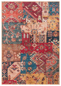 Pimbo Çok Renkli Etnik Patchwork Modern Halısı
