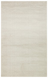 Noselo Beige Cream Modern Plain Shaggy Micro Polyester Rug