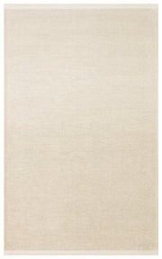 Varni Krem Sade Yüzeyli Açık Tonlu Modern Kilim