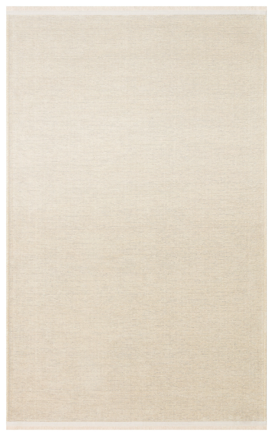 Varni Krem Sade Yüzeyli Açık Tonlu Modern Kilim