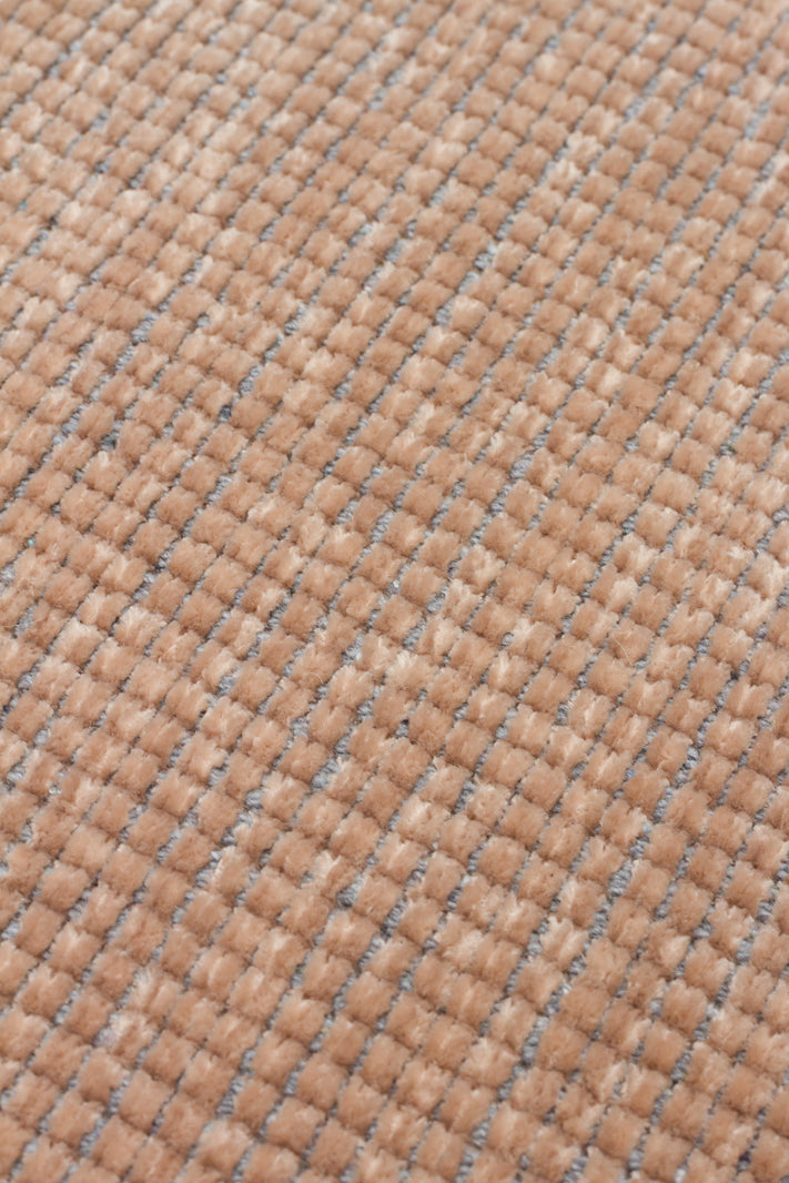 Varni Vizon Düz Yüzeyli Toprak Tonlu Modern Kilim – detay görünümü