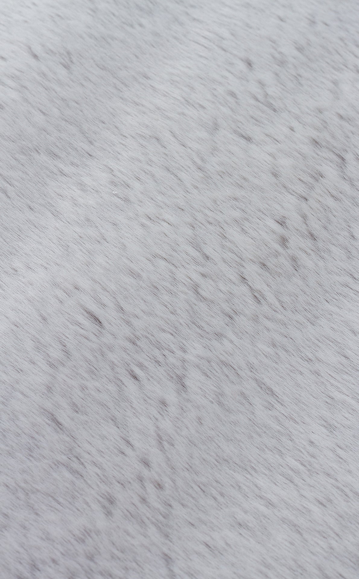 Lumeka Gri Düz Post Form Polyester Suni Kürk Halı – görsel 4