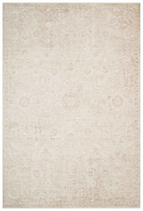 Abrum Creme Beige Moderner Teppich mit Abstraktem Muster, Maschinell Gefertigt