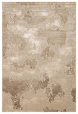 Kemla Beige Braun Abstrakt Gemusterter Moderner Kelim