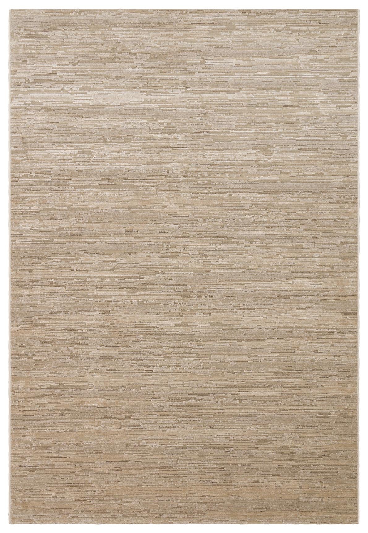 Kemla Bej Kahverengi Soyut Desenli Modern Halı