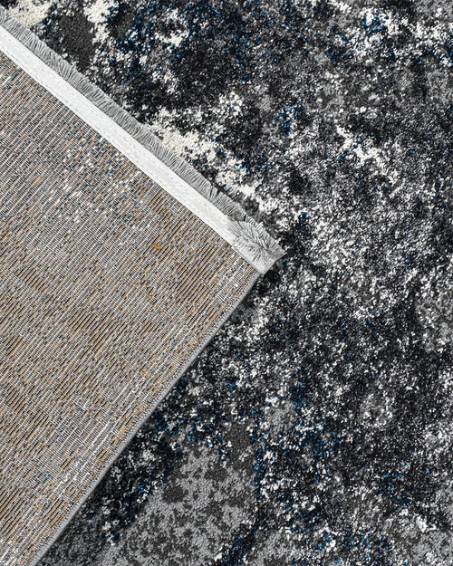 Halınet Monroe Gri Modern Pamuk Makine Halısı