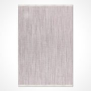 Krem Modern Polyester Makine Halısı