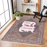 Lacivert Krem Salon Halısı - Polyester