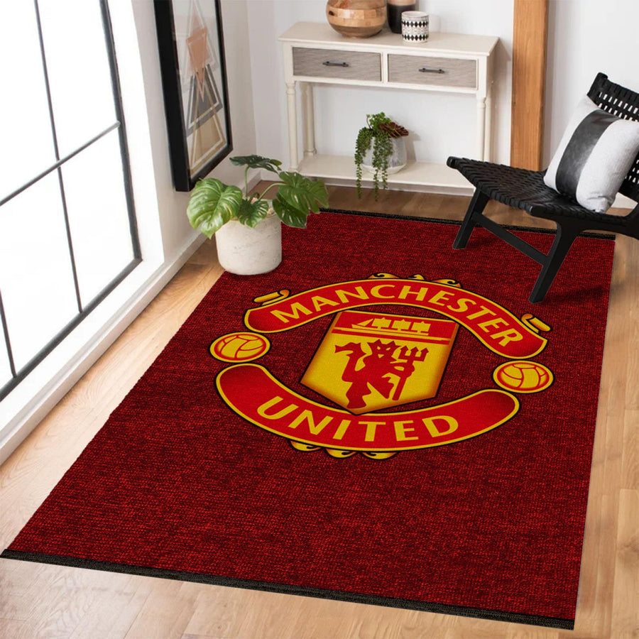 Modern Bordo Geometrik Desenli Polyester Çocuk Odası Halısı