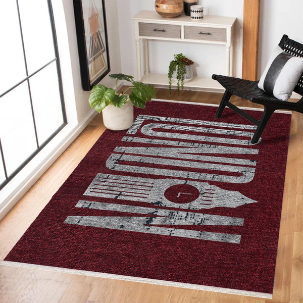 Modern Kiremit Desenli Polyester Salon Halısı
